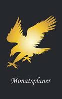 Monatsplaner: Monatsplaner, Termin-Kalender - Geschenk-Idee für Adler Fans - A5 - 120 Seiten