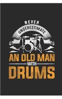 Never Underestimate An Old Man With Drums