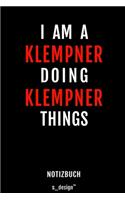 Notizbuch für Klempner