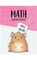 Math Graph Paper Notebook