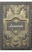 Leonardo: Classic Style Blank Cookbook Recipes & Notes Featuring 120 Pages 6x9