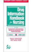 Drug Information Handbook for Nursing: 2000-2001