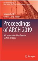 Proceedings of Arch 2019