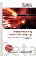 Brown University Interactive Language: (English)