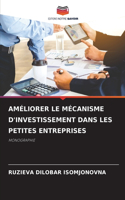 Améliorer Le Mécanisme d'Investissement Dans Les Petites Entreprises