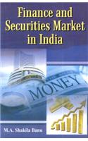 Finance and Securities Market in India