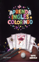 Aprenda Inglês Colorindo - Cute Animals