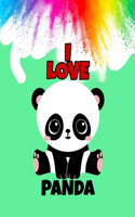 I Love Panda: Coloring Book For Adults, Discover This Unique Collection Of Coloring Pages For Kids