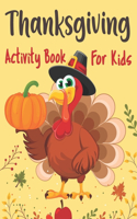 Thanksgiving Activity Book for Kids