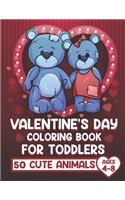 Valentine's Day Coloring Book for Toddlers