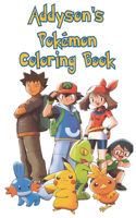 Addyson's Pokemon Coloring Books