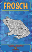 Mandala Malbuch - Dickes Papier - Tiere - Frosch