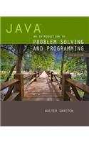 Java: An Introduction to Problem Solving and Programming