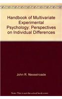 Handbook of Multivariate Experimental Psychology