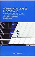 Commercial Leases in Scotland: A Practitioner's Guide