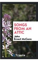 SONGS FROM AN ATTIC