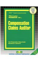 Compensation Claims Auditor: Passbooks Study Guide