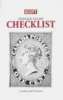 Scott Stamp Checklist: Canada: Scott Stamp Checklist: Canada
