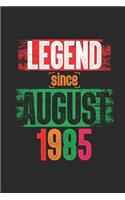 Legend Since August 1985