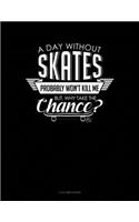 A Day Without Skates Probably Won't Kill Me. But Why Take The Chance.: 5 Column Ledger