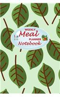 Weekly Meal Planner Notebook