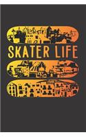 Notebook for skate sk8 longboard sk8er life