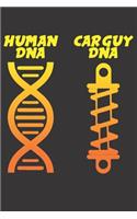 Notebook for car auto mechanic tuner and racer dna fire
