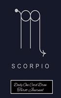 Scorpio Daily One Card Draw Tarot Journal