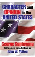 Character and Opinion in the United States
