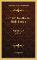 Der Text Des Buches Hiob, Book 1