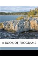 A Book of Programs