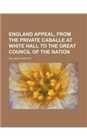 England Appeal, from the Private Caballe at White Hall to the Great Council of the Nation