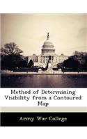 Method of Determining Visibility from a Contoured Map: (English)