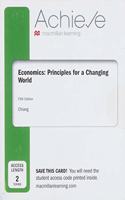 Achieve for Economics: Principles for a Changing World (2-Term Access)