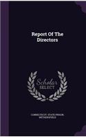 Report Of The Directors