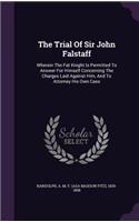 Trial Of Sir John Falstaff