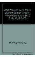 Steck-Vaughn Early Math: Student Edition Grade 1 Mixed Operations Set 2(Early Math 2005)