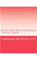 California First Year Exam Testing Book