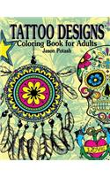 Tattoo Designs Coloring Book For Adults
