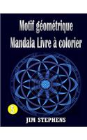 Motif géométrique Mandala Livre à colorier