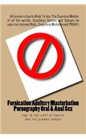 Fornication Adultery Masturbation Pornography Oral & Anal Sex
