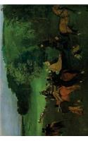 ''On the Racecourse'' by Edgar Degas: Journal (Blank / Lined)