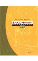 Saxon Math Homeschool 6/5