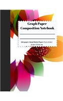 Graph Paper Composition Notebook: 5 Squares Per Inch / Graph Paper Quad Rule 5x5 / 8.5 x 11 / Bound Comp Notebook