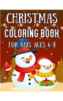 Christmas Coloring Book for Kids Ages 4-8