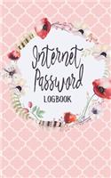 Internet Password Logbook to Protect Usernames and Passwords