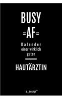 Kalender für Hautärzte / Hautarzt / Hautärztin