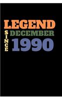 Legend since December 1990