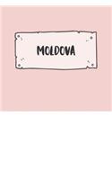 Moldova: Ruled Travel Diary Notebook or Journey Journal - Lined Trip Pocketbook for Men and Women with Lines