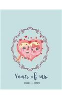 Notebook: (5 Pig in Love Notebook, with Dot Pages, Extra Large (8.5 X 11) Inches, 110 Pages)